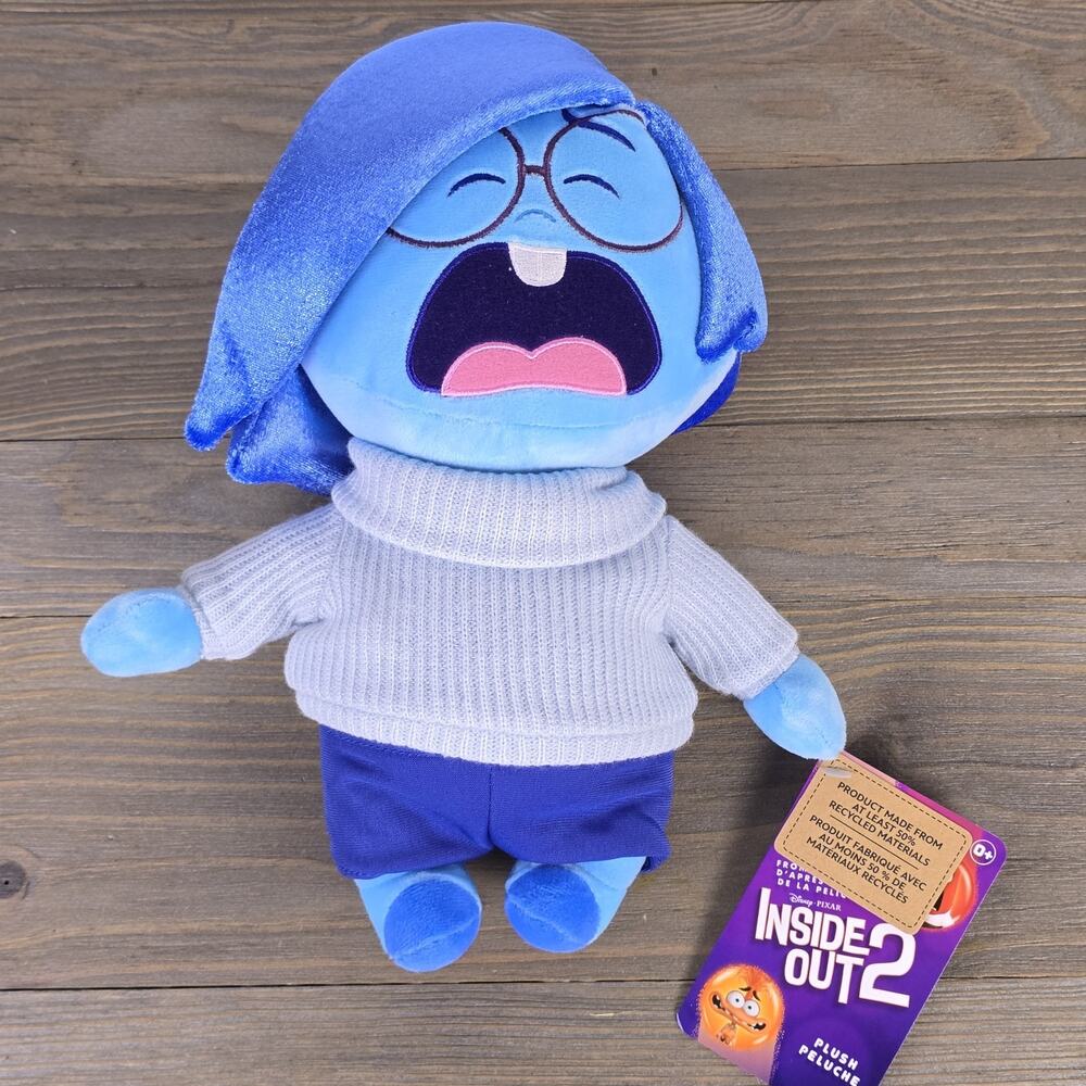 Disney: Inside Out 2 Plush Doll Sadness 11" New With Tags